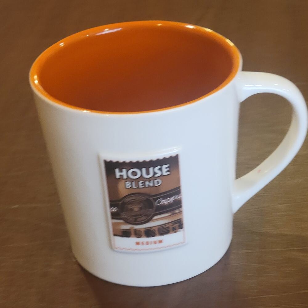 Starbucks House Blend Medium Latin America Coffee Mug 2006 Large 16 oz